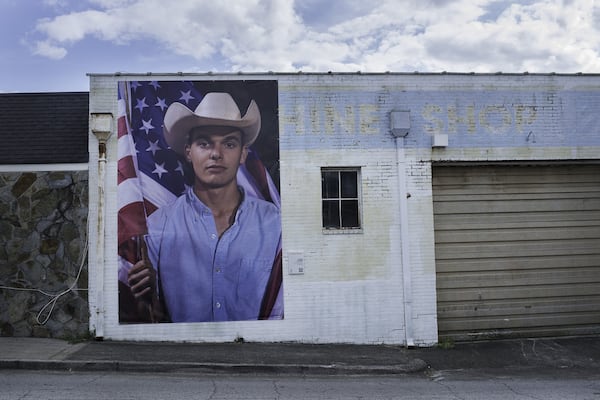 Newnan resident Trent Citarella is one of the 17 subjects of in Mary Beth Meehan’s public art project. Contributed by Mary Beth Meehan