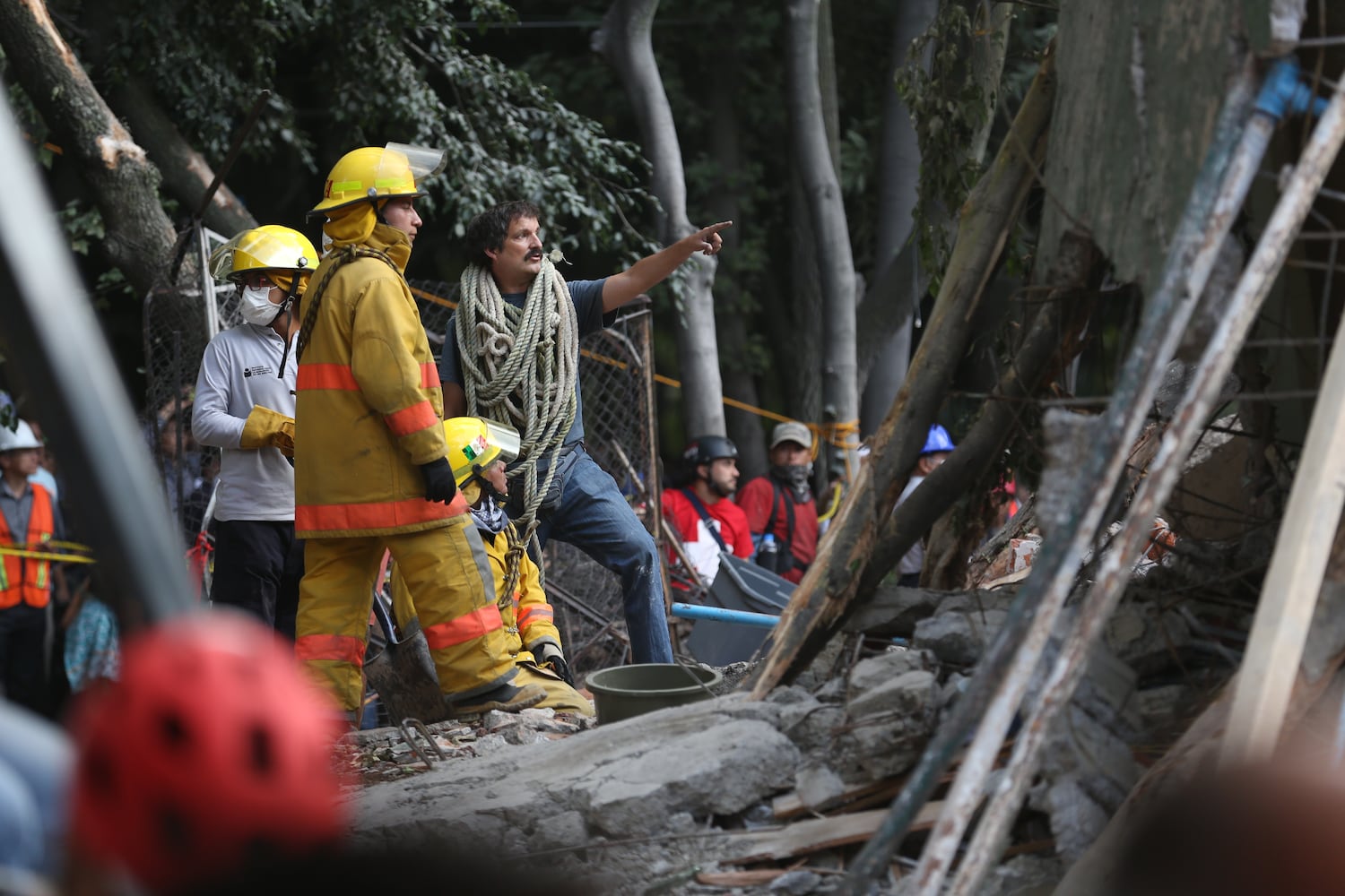 Photos: Major earthquake strikes Mexico City