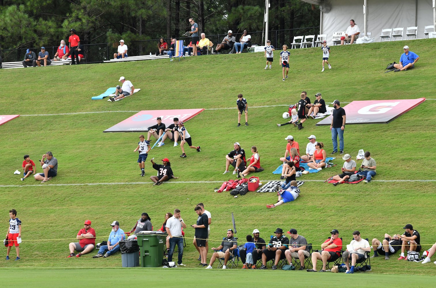 Falcons training camp photo