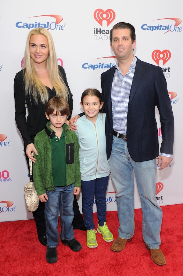 Trump grandchildren: Donald Trump Jr. and wife Vanessa Haydon, with children Kai Madison and Donald John III. Donald Trump Sr. has eight grandchildren. Donald Jr. has five children, while Ivanka has three.