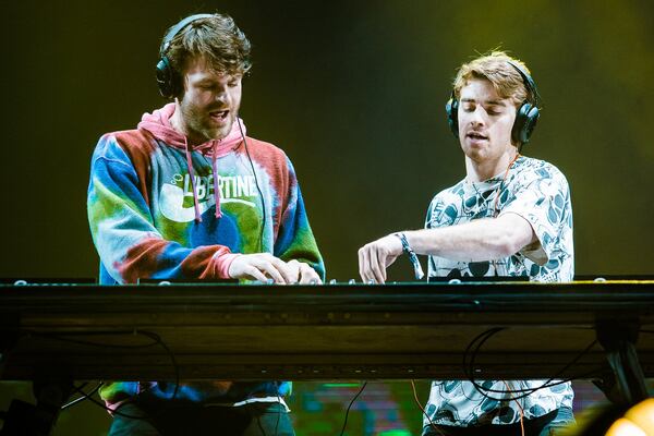  The Chainsmokers will do their DJ thing at Shaky Beats. Photo: Getty Images