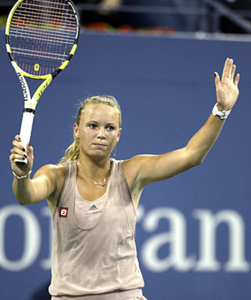 Melanie Oudin's quarterfinal U.S. Open match