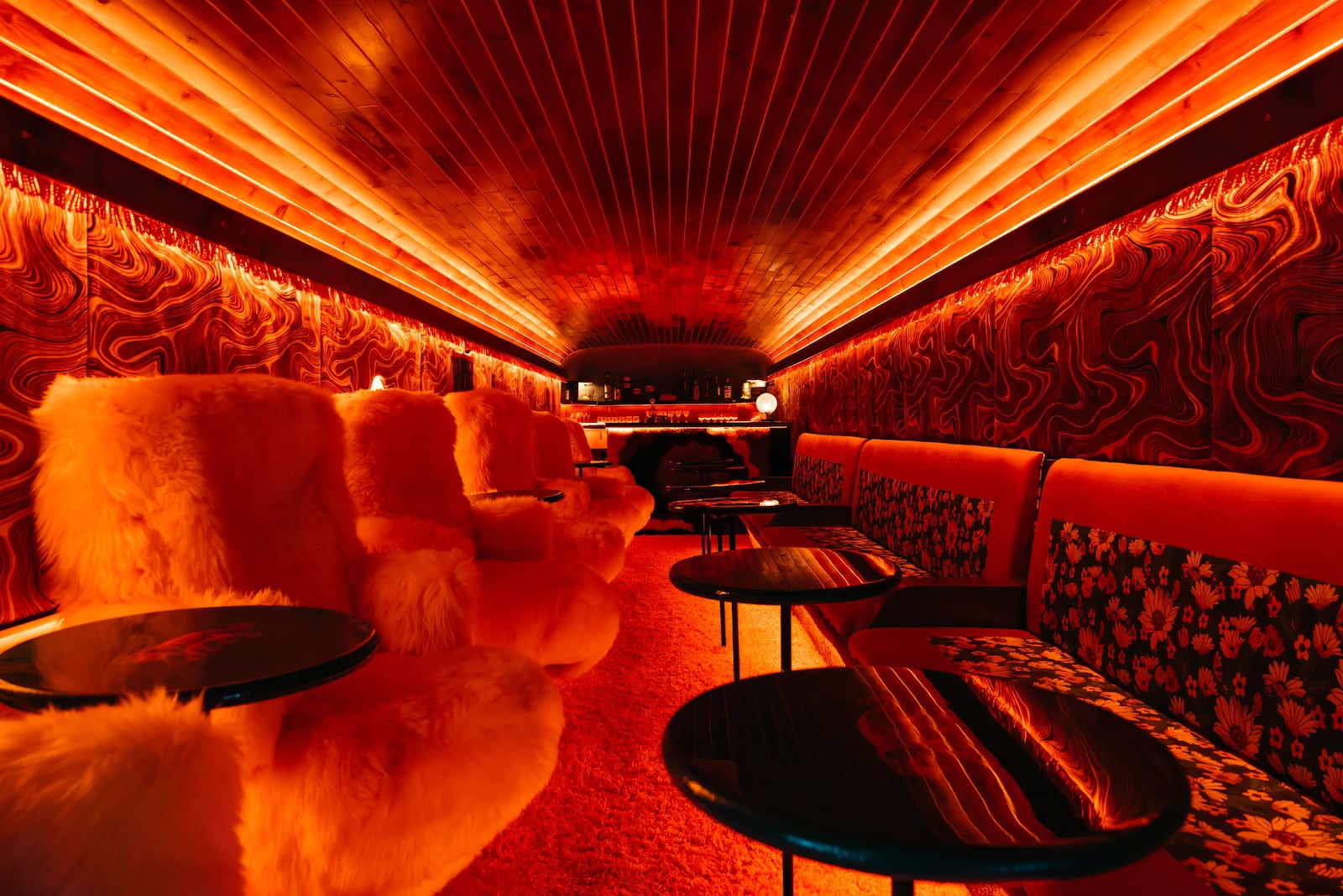 Omakase-style cocktail bar Tiger Sun opens this month in a vintage bus behind Muchacho.