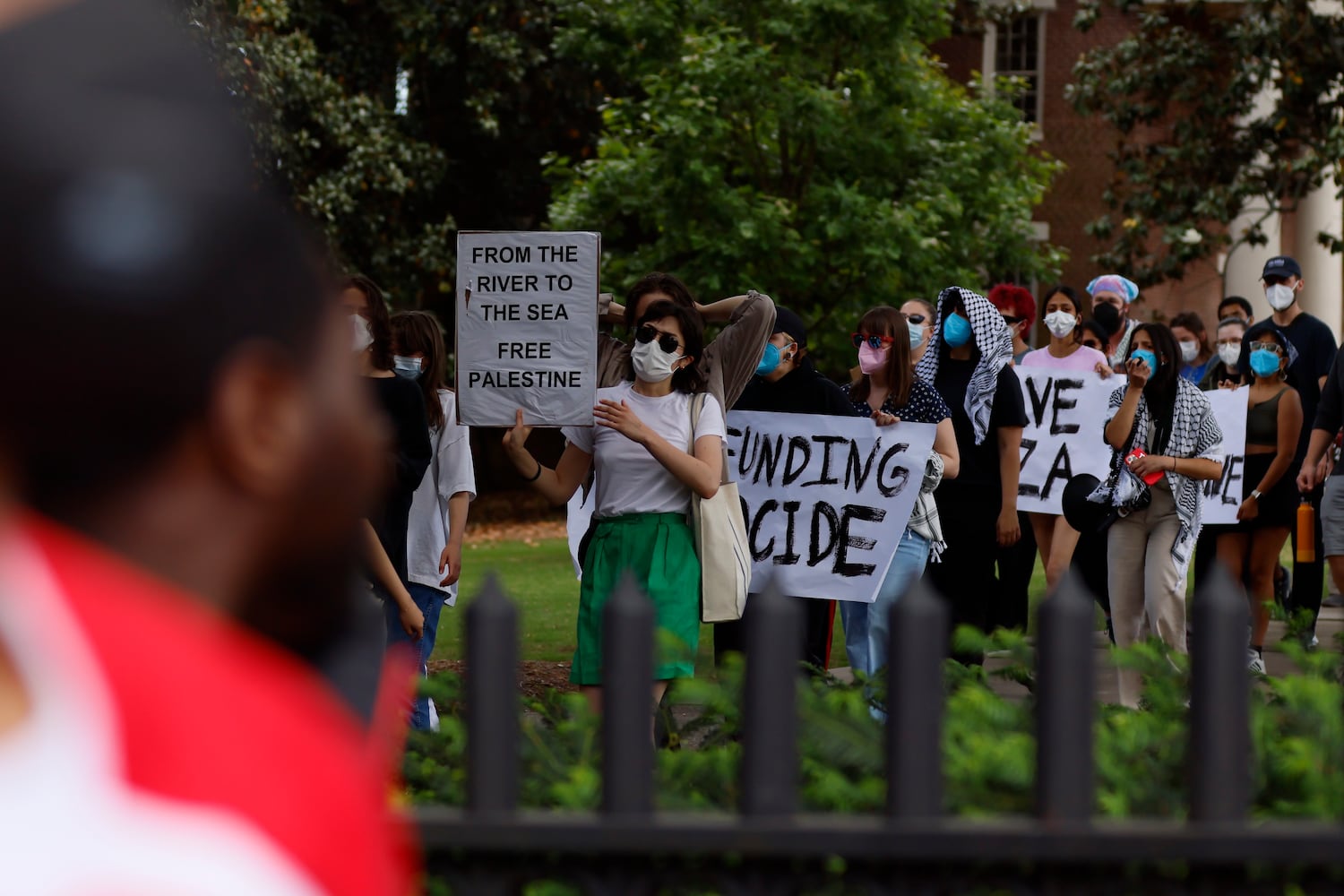 University of Georgia campus Pro-Gaza protest