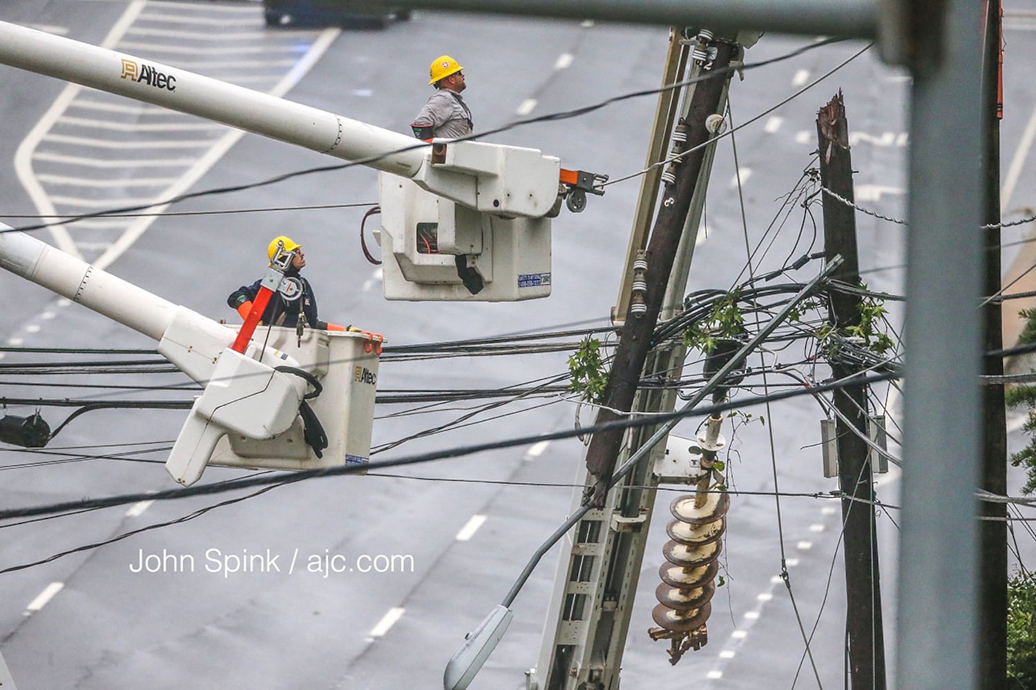 Photos: Irma’s effects on Georgia, Day 2