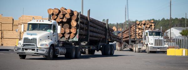 BAXLEY, GA - DEC., 9, 2016: The Interfor Baxley Division Sawmill, Friday, December 9, 2016, in Baxley, Ga. (Photo by Stephen B. Morton for Georgia Forestry Magazine)