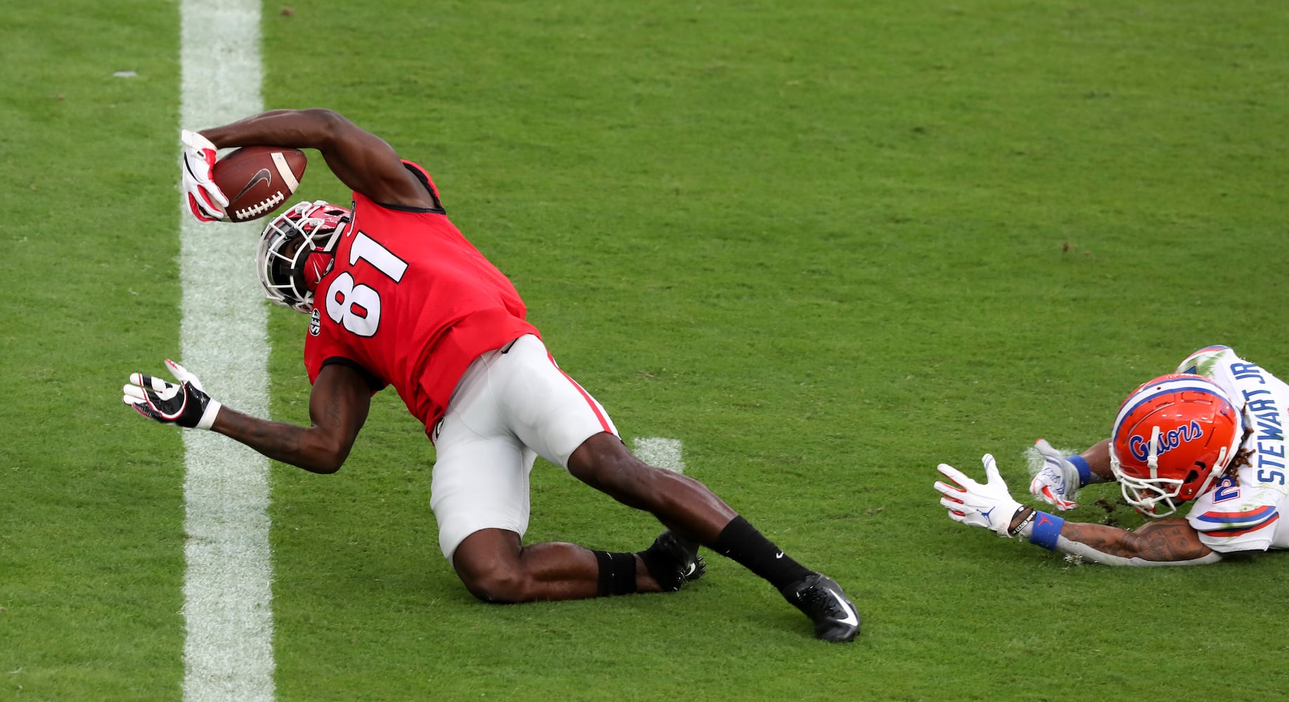 Georgia-Florida game day in Jacksonville