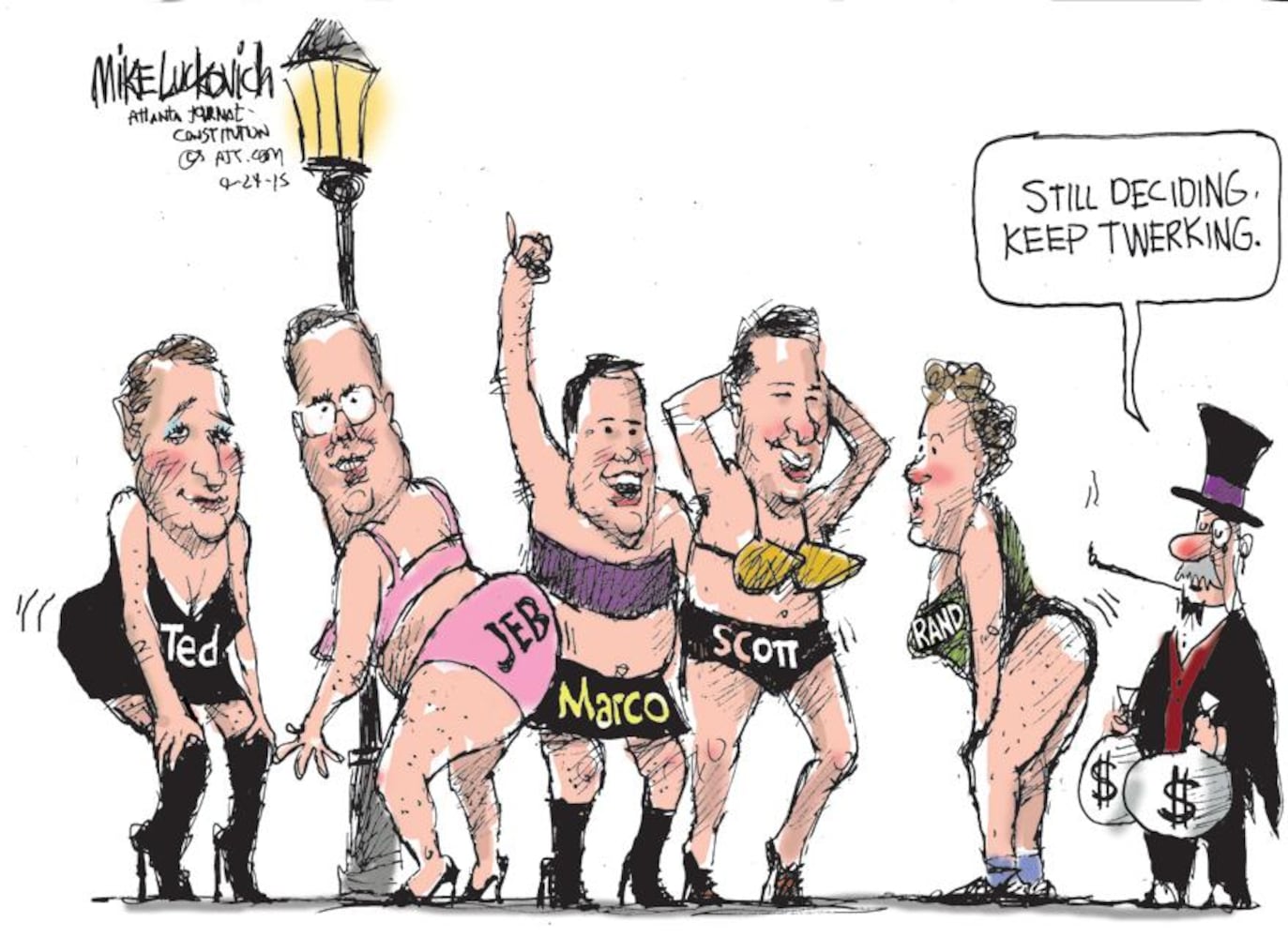 The Best of Mike Luckovich for 2015