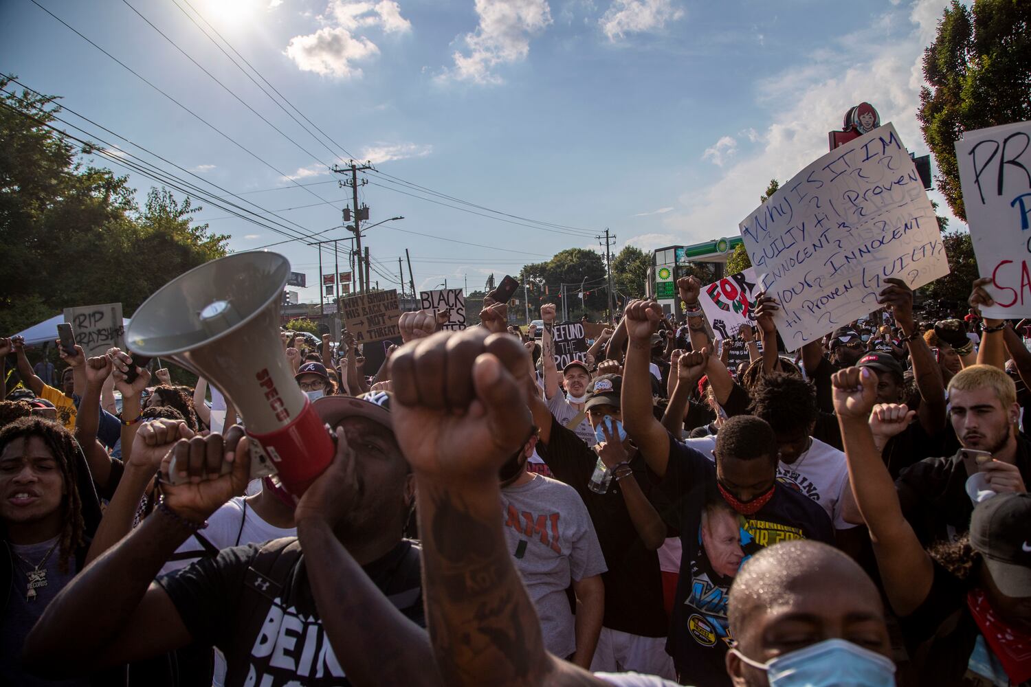 PHOTOS: Protests continue in Atlanta over recent fatal police shooting