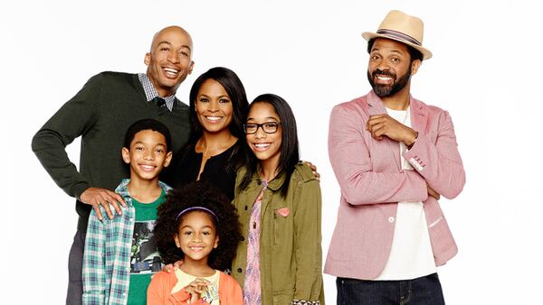 UNCLE BUCK - Pilot Gallery (ABC/Mitchell Haaseth) JAMES LESURE, SAYID SHAHIDI, AALYRAH CALDWELL, NIA LONG, IMAN BENSON, MIKE EPPS