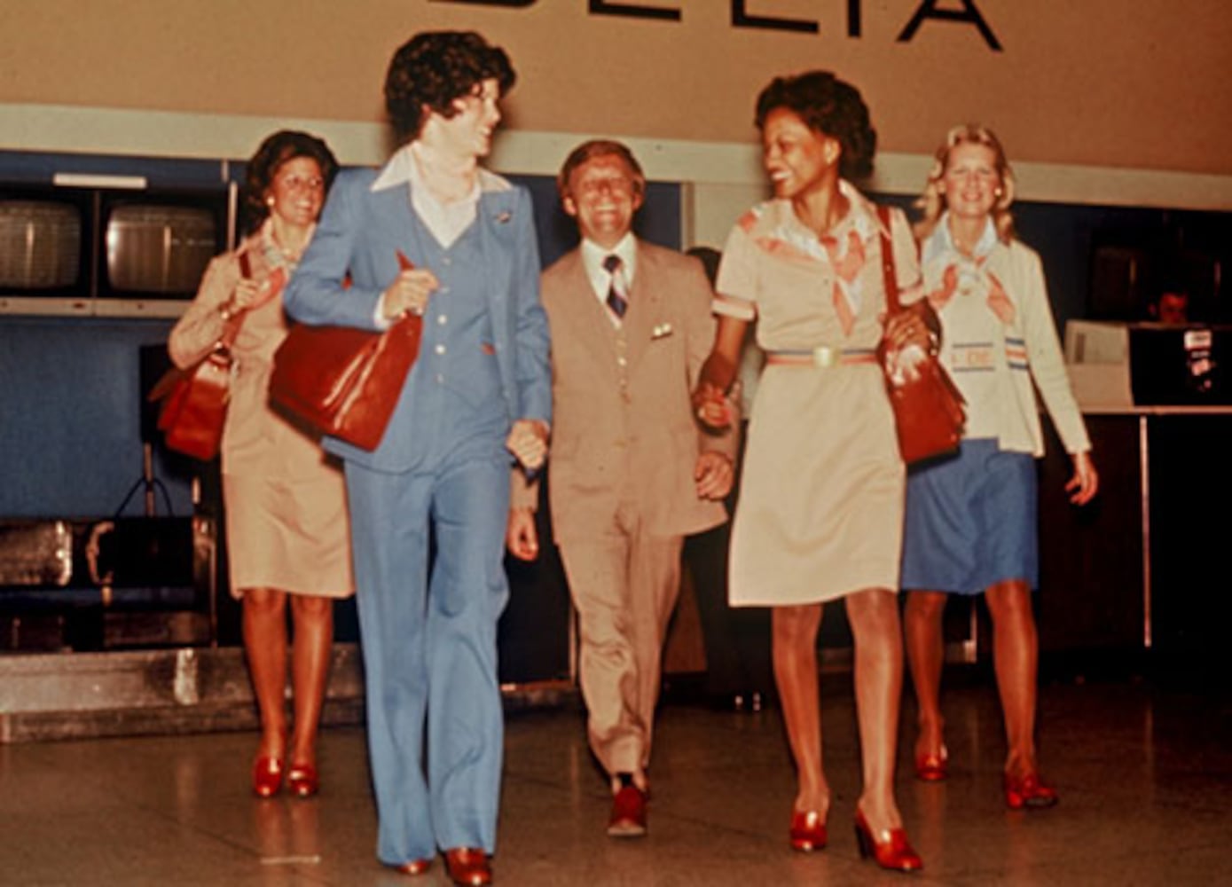 Delta uniforms through years