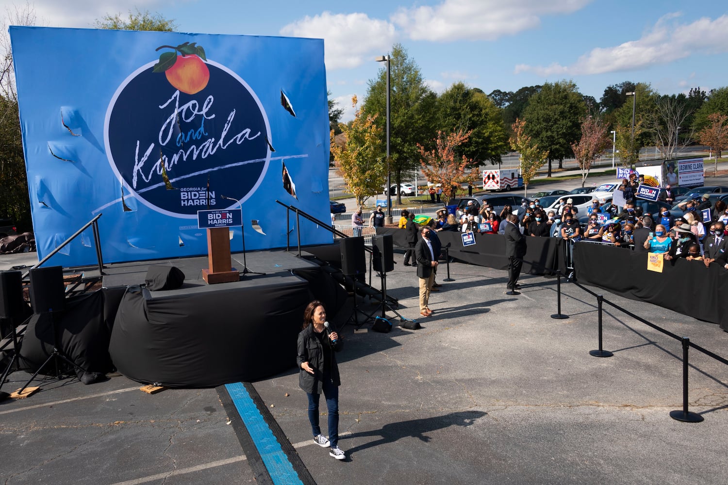 Kamala Harris in Gwinnett