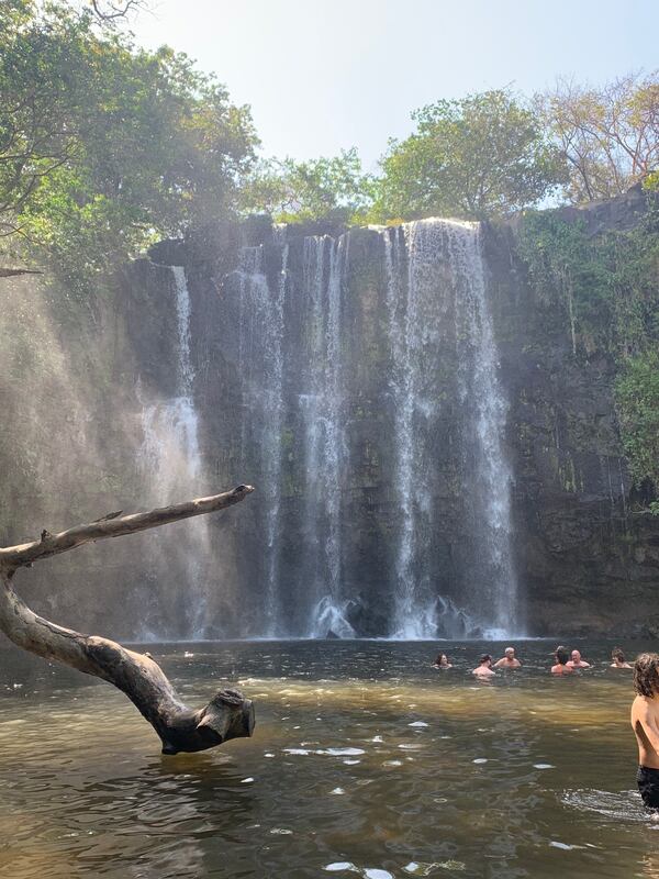 Mark Petro took this photo of the Catarata llanos del Cortes waterfall in Guanacaste, Costa Rica.