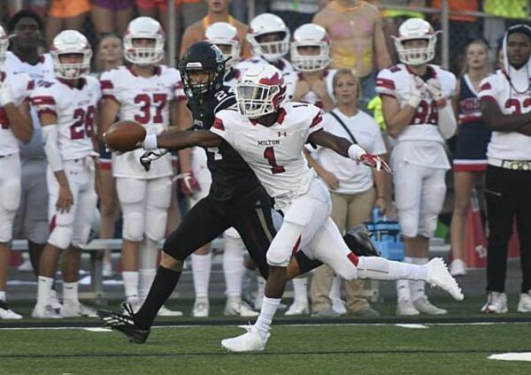 The Atlanta Freedom Bowl features 12 high school teams from across the nation, including Alpharetta and Milton.