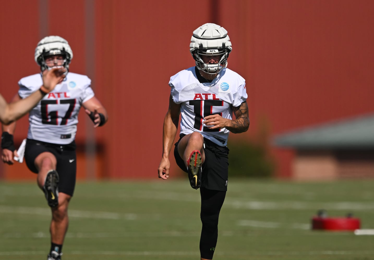 Frist day of Falcons training camp