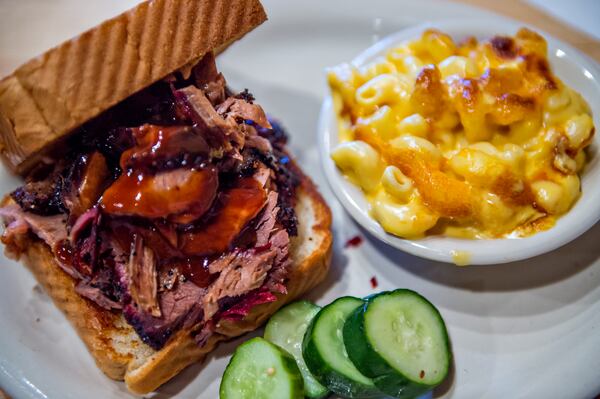  Located in downtown Alpharetta, Smokejack BBQ features Southern-style eats and plenty of barbecue dishes and sides./ Photo credit: Alpharetta CVB.