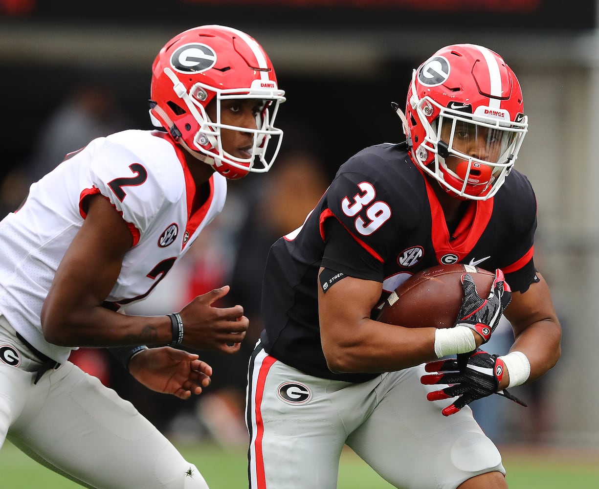 Photos: Bulldogs back on the field at G-Day scrimmage