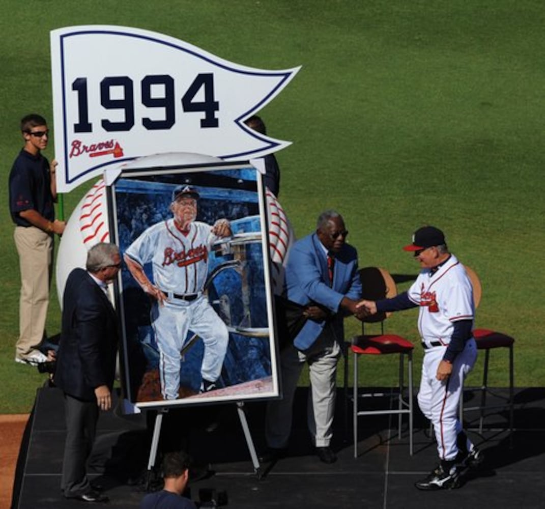 Braves pay tribute to Bobby Cox