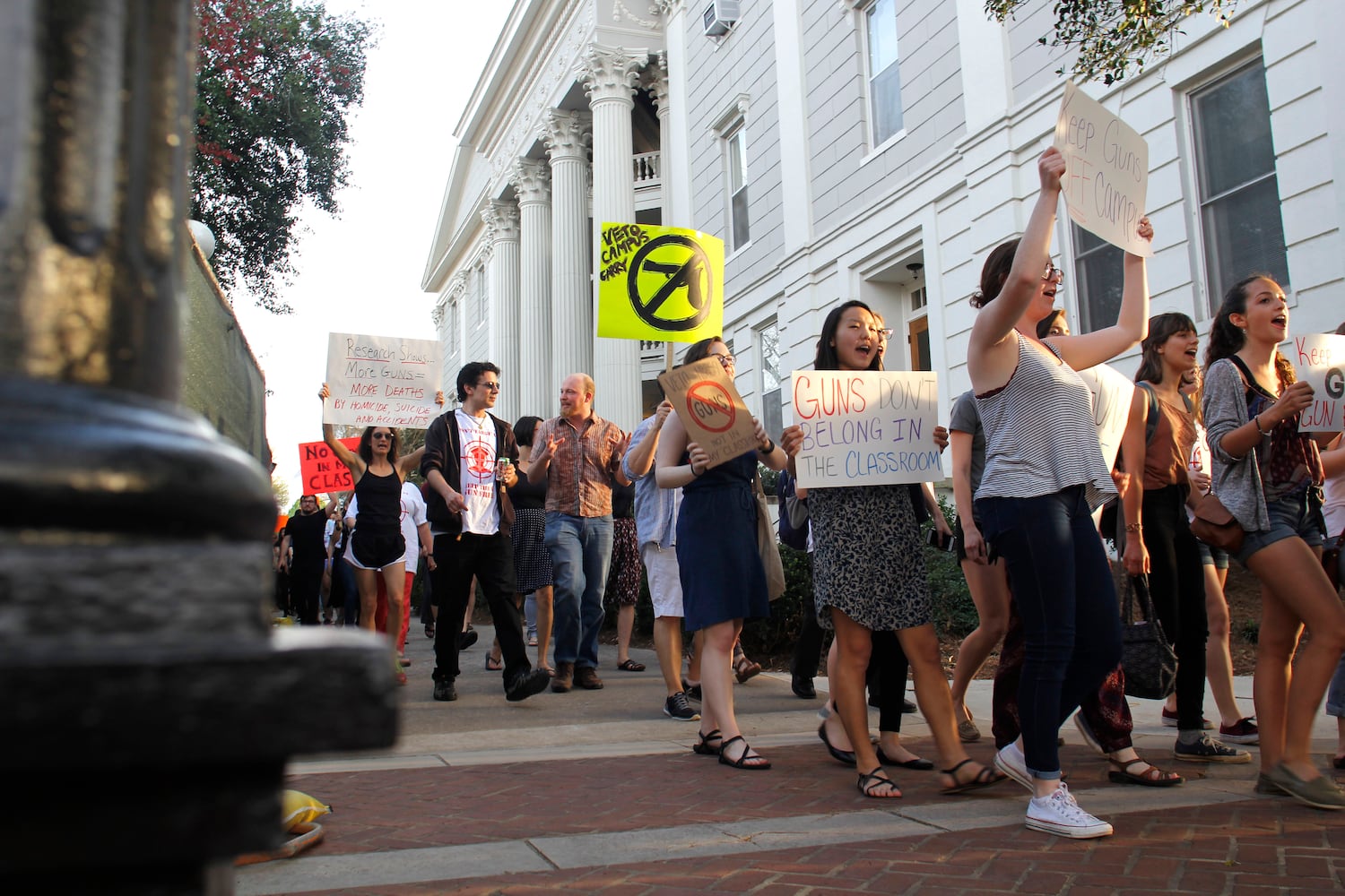 Campus Carry protest at UGA