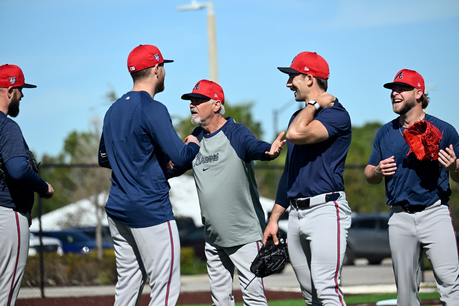 Braves spring training - Day 1