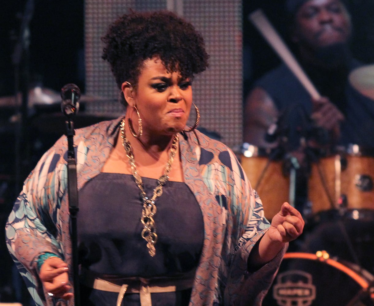 Jill Scott performs at Chastain Park Amphitheatre