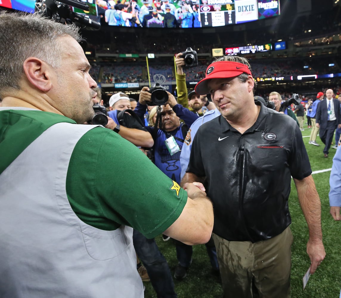 Photos: Bulldogs too much for Baylor in Sugar Bowl