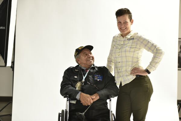 Stacey Pearsall photographed James Lucas for the Veterans Portrait Project.