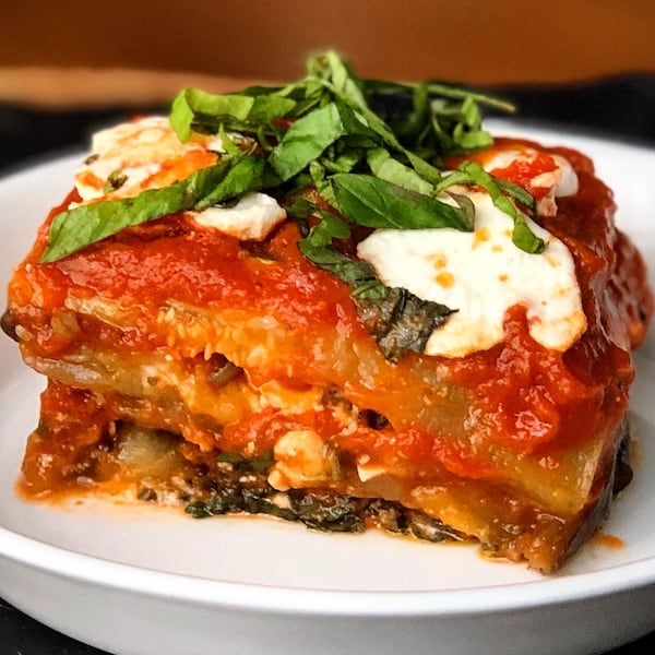 Zucchini and Eggplant Lasagna. (Courtesy of Megan McCarthy)