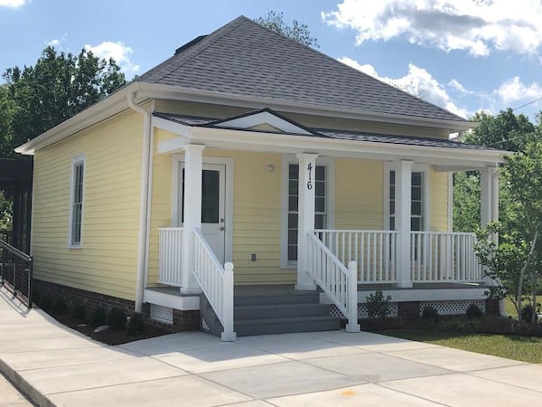 The Georgia Department of Transportation relocated Little Richard's childhood home in Macon as it mitigates the effects of rebuilding the I-75/I-16 interchange.