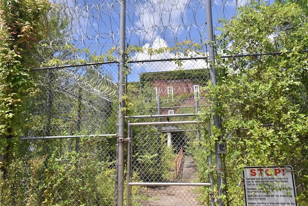 July 12, 2019 Milledgeville - Abandoned buildings of state prison facilities in Milledgeville on Friday, July 10, 2019. A statewide push to crack down on gangs could lead to serious changes in how criminal justice looks, especially in rural parts of Georgia, where authorities say the groups have taken hold in recent years. Officials at the FBI, the GBI and local agencies say the efforts are necessary because national gangs have increasingly recruited locals and expanded networks for criminal activity in cities and small towns all over the state in the past decade or so. (Hyosub Shin / Hyosub.Shin@ajc.com)