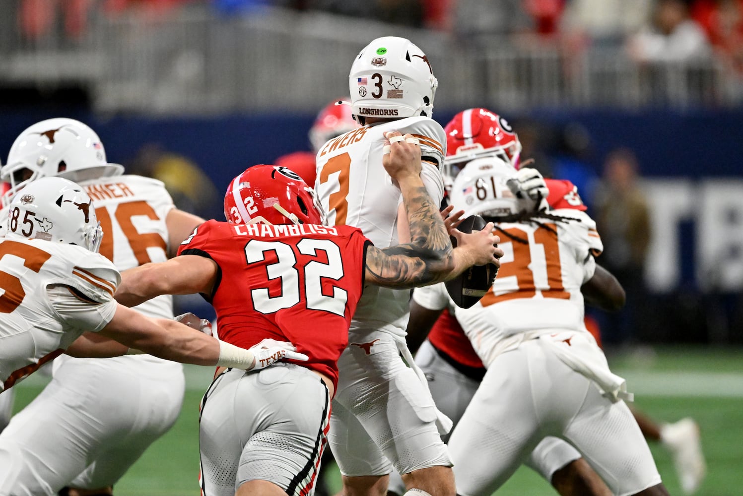 SEC Championship Georgia vs Texas