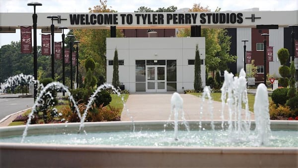 Tyler Perry Studios in south Atlanta. 