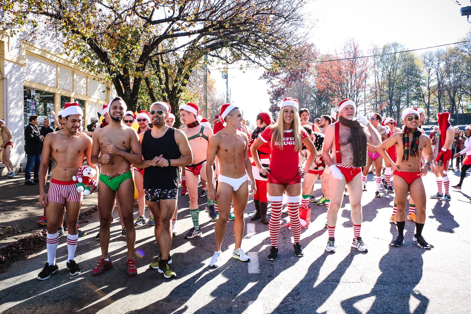 2016 Atlanta Santa Speedo Run