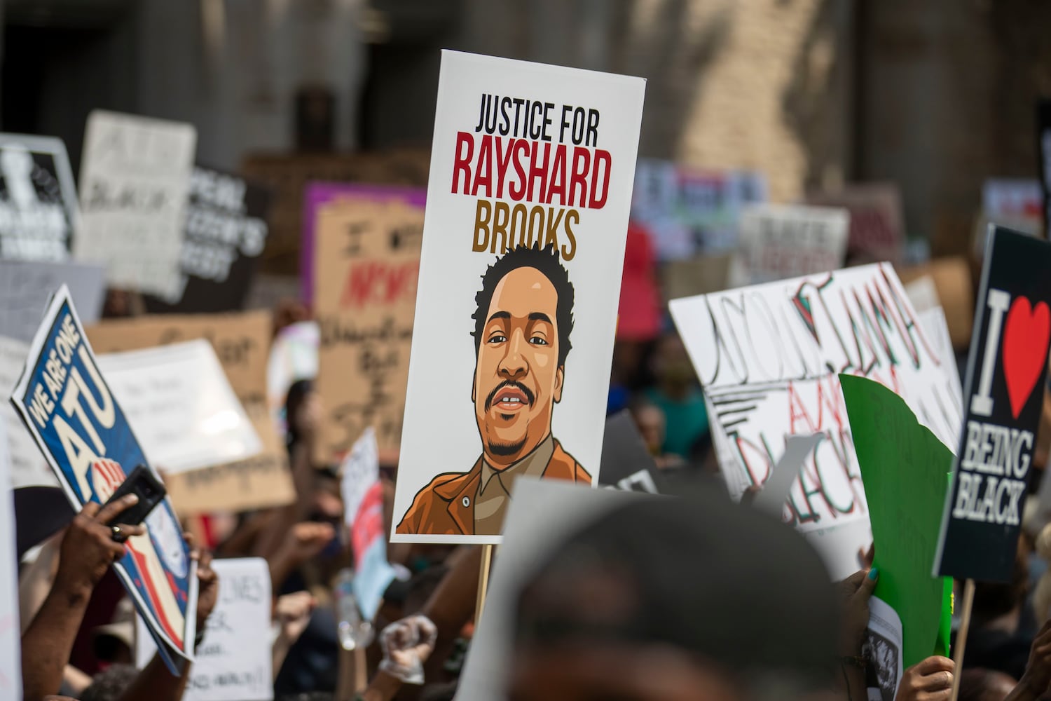 PHOTOS: Thousands march at Georgia Capitol as lawmakers return