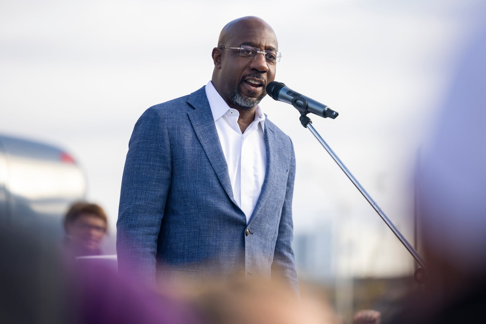 U.S. Sen. Raphael Warnock, D-Ga., continues to push for gun control.  (Nathan Posner for the Atlanta Journal-Constitution)