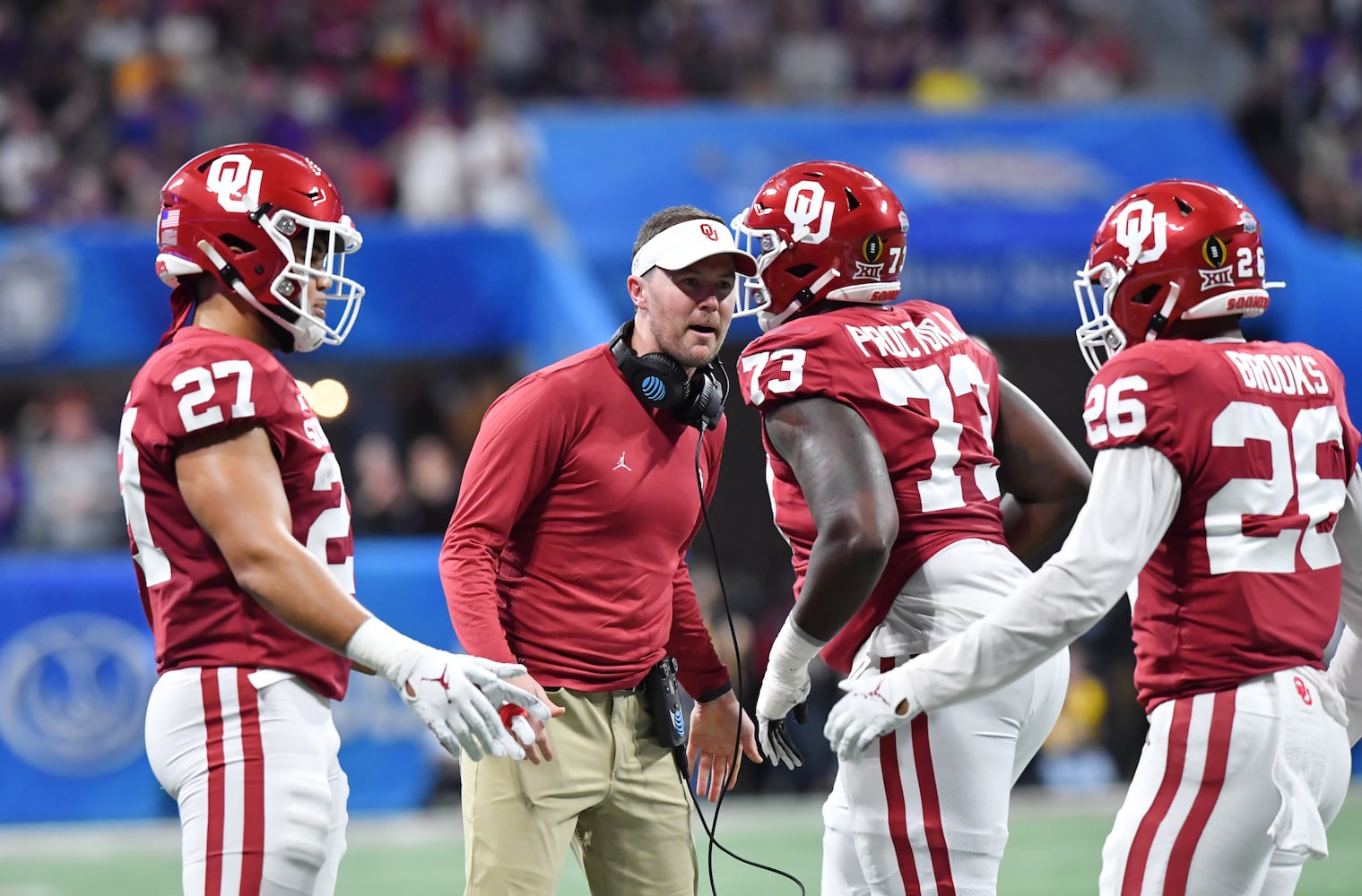 Photos: LSU, Oklahoma meet in Peach Bowl in Atlanta