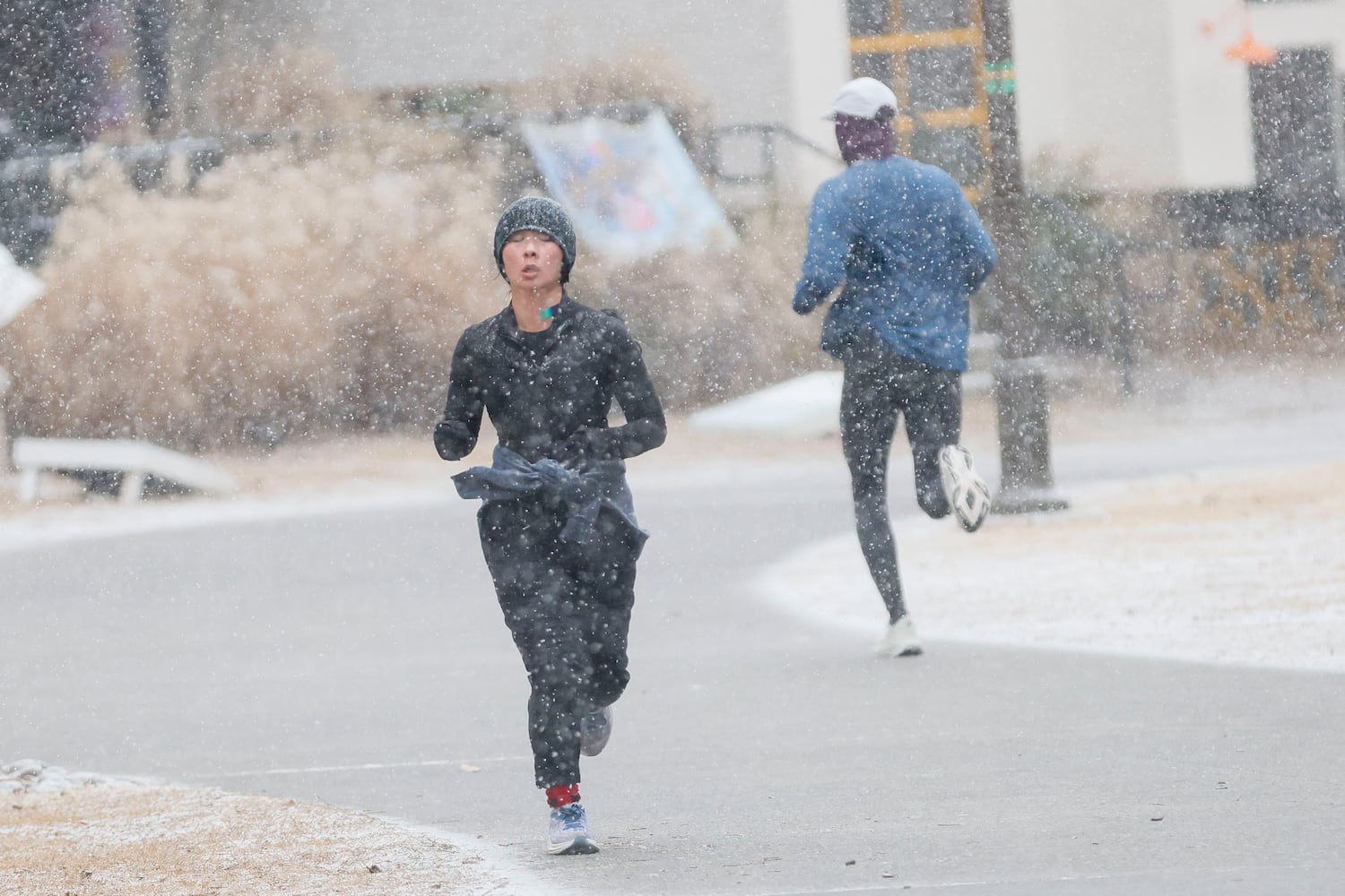 Snow storm hits Atlanta