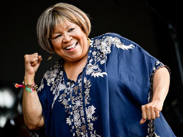 Mavis Staples performs during the Bonnaroo Music and Arts Festival in Manchester, Tenn., Saturday, June 9, 2018.