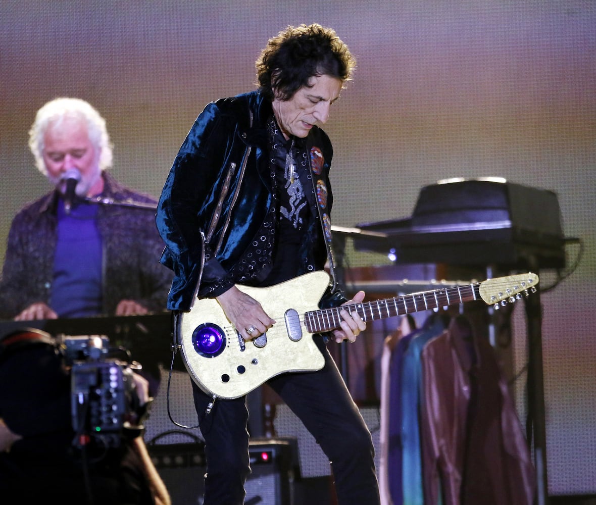 - Ron Wood
The Rolling Stones brought their No Filter Tour to Mercedes Benz Stadium on Thursday, November 11, 2021, with the Zac Brown  Band opening up.
Robb Cohen for the Atlanta Journal-Constitution