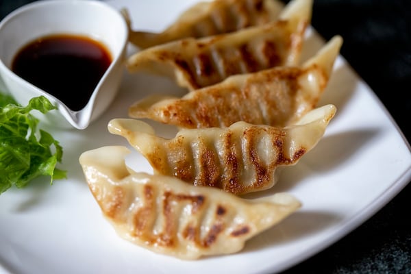 Nakato has been serving its family recipe for gyoza for 50 years. Sachi Takahara, who runs the restaurant, called them "a sweet memory maker." Courtesy of Nakato