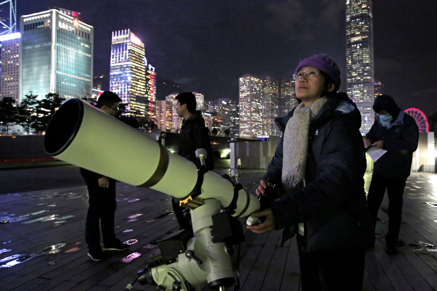 Photos: Super blue blood moon eclipse 2018