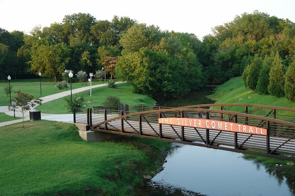 The Silver Comet Trail can be a place for relaxing or for cycling long distances. CONTRIBUTED BY PATH FOUNDATION