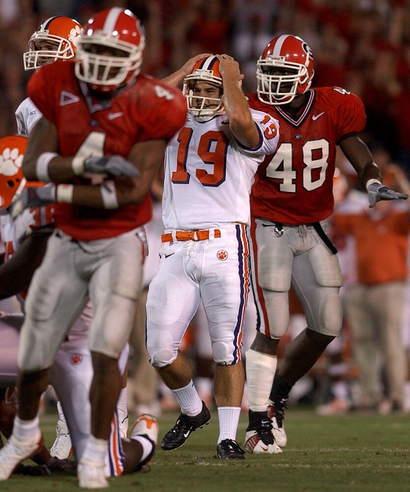 2002: Georgia 31, Clemson 28, in Athens