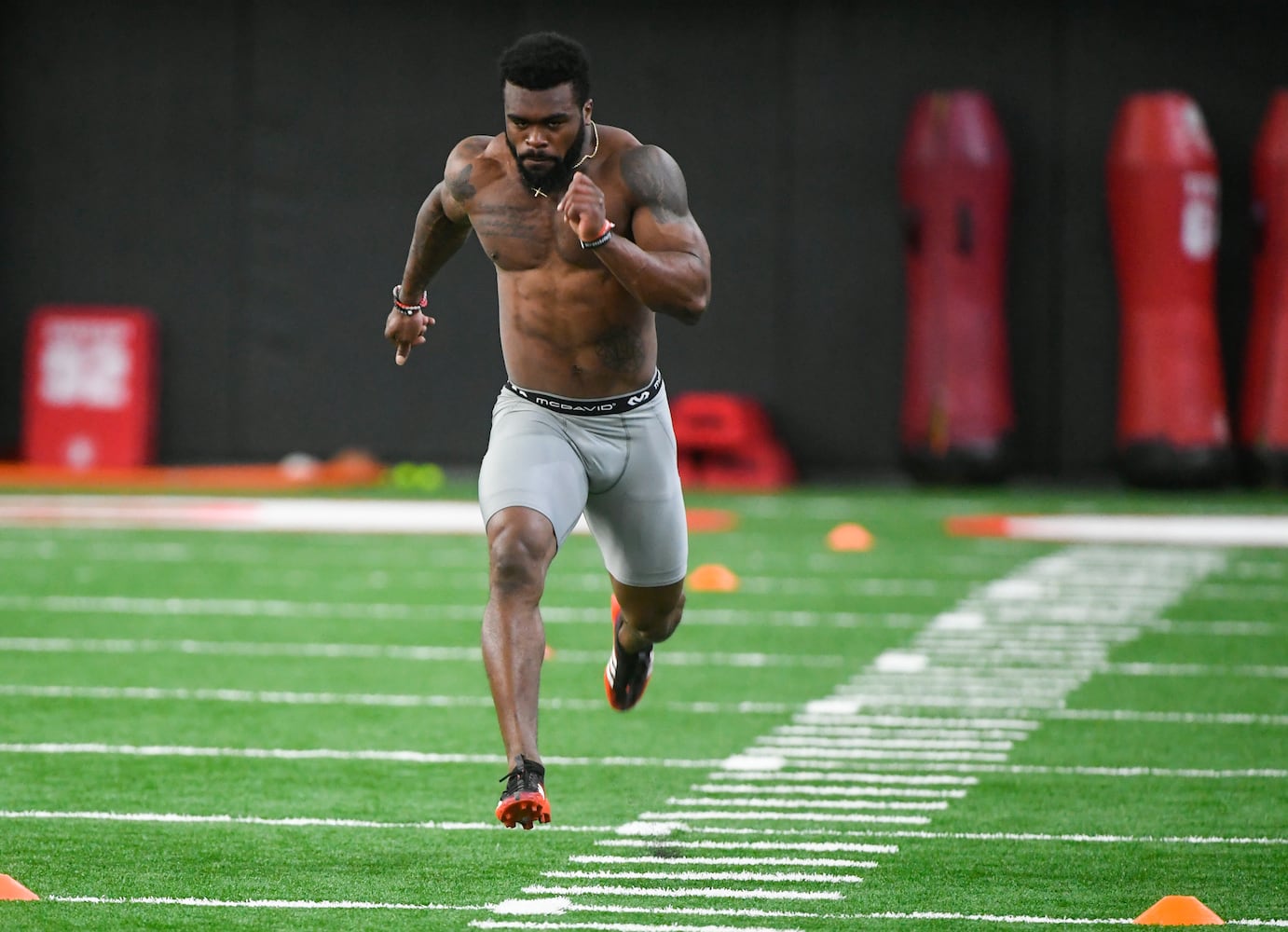 Photos: Bulldogs try to impress NFL scouts at Georgia Pro Day