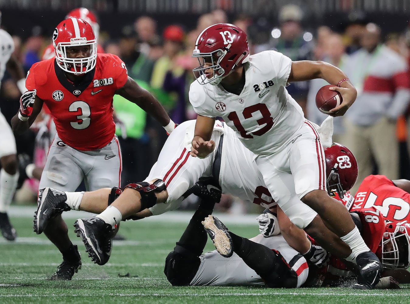 Photos: Bulldogs fall to Alabama in overtime