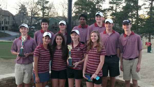 The Alpharetta boys and girls won the Centennial Open.