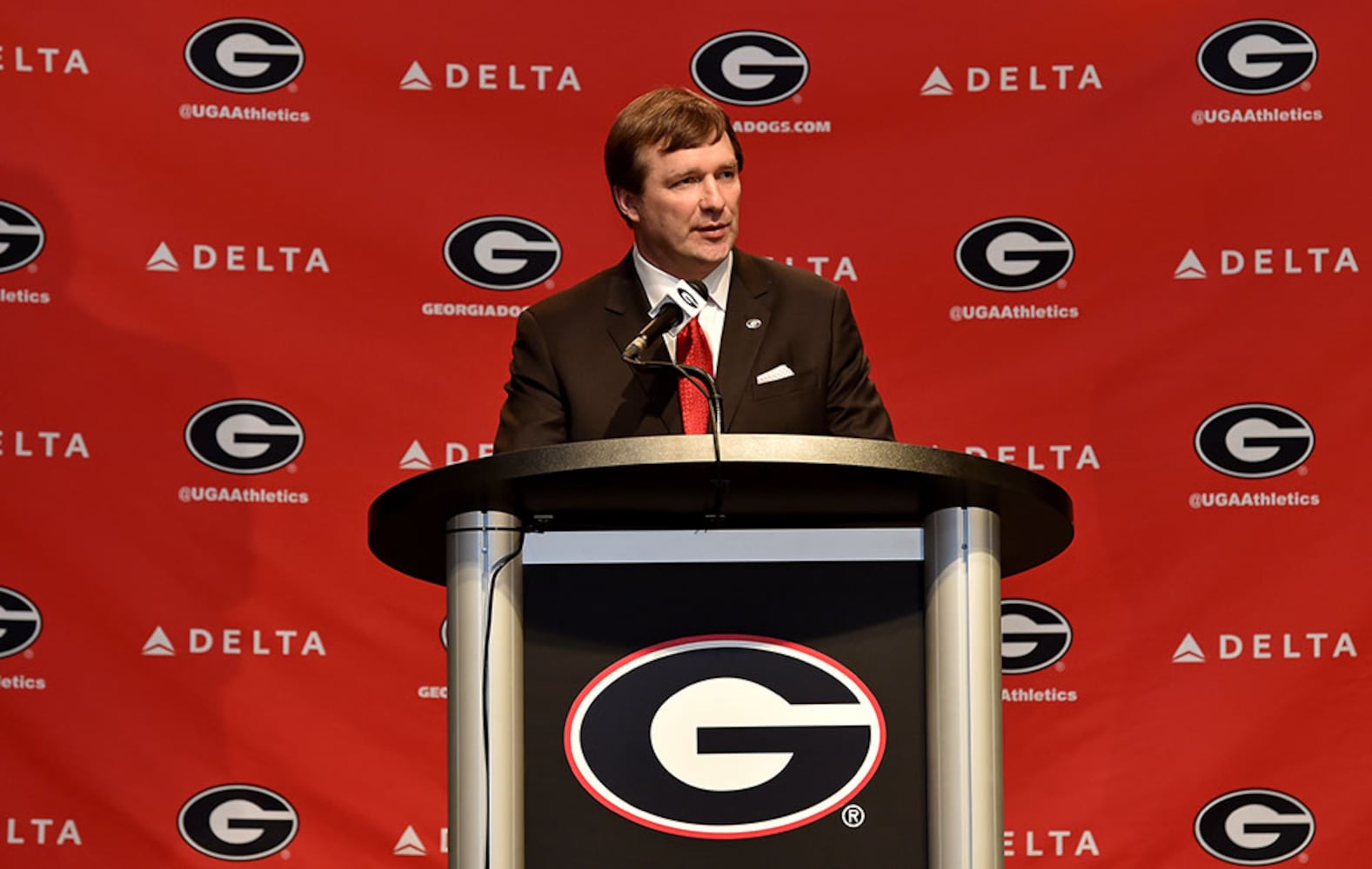 Kirby Smart is Georgia's 26th football coach