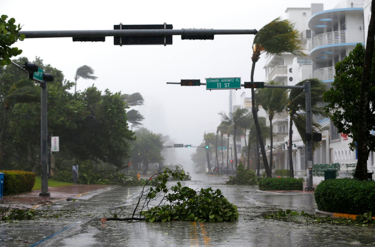 Photos: Hurricane Irma makes landfall in Florida, leaves damage behind