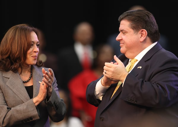 Vice President Kamala Harris will be the star of next week's Democratic National Convention. It will take place in Chicago at least partly because billionaire Illinois Gov. J.B. Pritzker promised to help bankroll an event that could cost more than $80 million. (Michael Blackshire/Chicago Tribune/TNS)