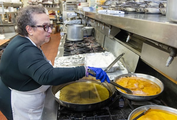 Maria Fundora has raised money for pancreatic cancer for pancreatic cancer research and awareness while running her restaurant and dealing with her own challenges, including the death of her husband and longtime restaurateur Tony Fundora, last year. (PHIL SKINNER FOR THE ATLANTA JOURNAL-CONSTITUTION)